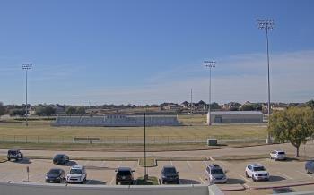 Weather camera view of Bluebonnet Elementary.