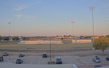 Weather camera view of Bluebonnet Elementary.
