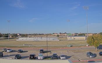 Weather camera view of Bluebonnet Elementary.
