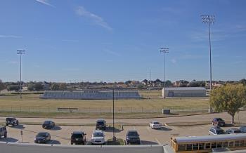 Weather camera view of Bluebonnet Elementary.