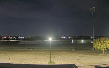 Weather camera view of Bluebonnet Elementary.