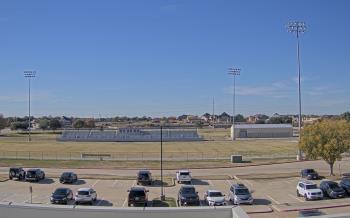 Weather camera view of Bluebonnet Elementary.