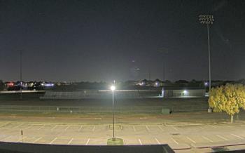 Weather camera view of Bluebonnet Elementary.