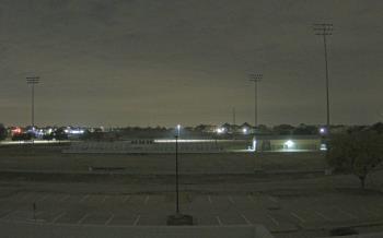 Weather camera view of Bluebonnet Elementary.