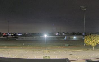 Weather camera view of Bluebonnet Elementary.