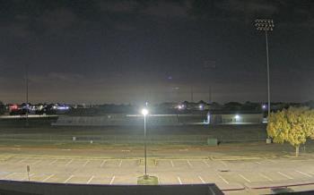 Weather camera view of Bluebonnet Elementary.