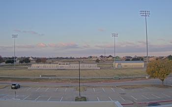 Weather camera view of Bluebonnet Elementary.