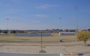 Weather camera view of Bluebonnet Elementary.