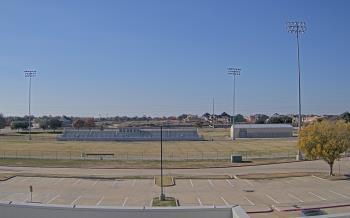 Weather camera view of Bluebonnet Elementary.