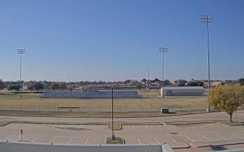 Weather camera view of Bluebonnet Elementary.