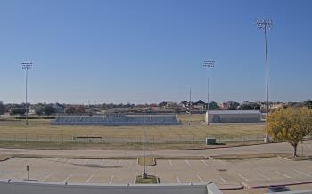 Weather camera view of Bluebonnet Elementary.