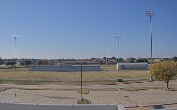 Weather camera view of Bluebonnet Elementary.