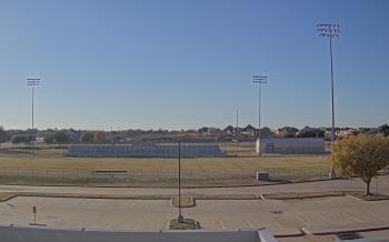 Weather camera view of Bluebonnet Elementary.