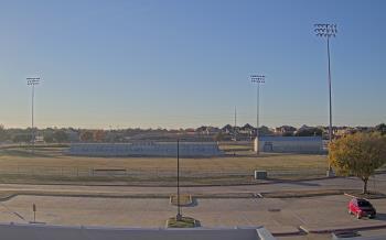 Weather camera view of Bluebonnet Elementary.