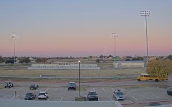 Weather camera view of Bluebonnet Elementary.
