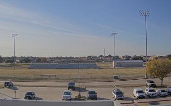 Weather camera view of Bluebonnet Elementary.