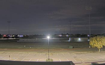 Weather camera view of Bluebonnet Elementary.
