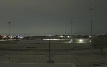 Weather camera view of Bluebonnet Elementary.