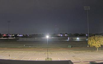 Weather camera view of Bluebonnet Elementary.