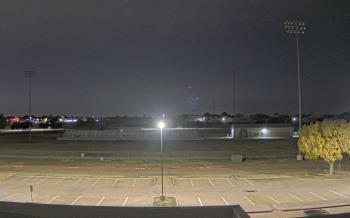 Weather camera view of Bluebonnet Elementary.