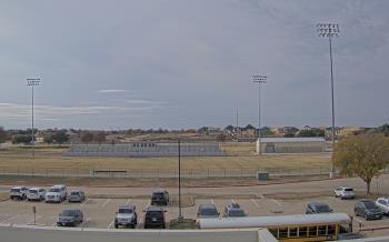 Weather camera view of Bluebonnet Elementary.