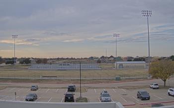 Weather camera view of Bluebonnet Elementary.