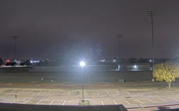 Weather camera view of Bluebonnet Elementary.