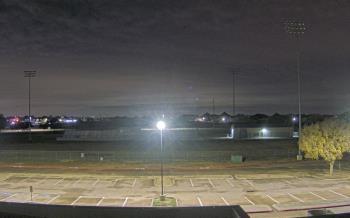 Weather camera view of Bluebonnet Elementary.