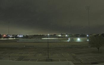 Weather camera view of Bluebonnet Elementary.