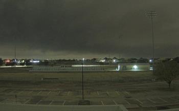 Weather camera view of Bluebonnet Elementary.