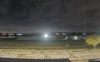 Weather camera view of Bluebonnet Elementary.