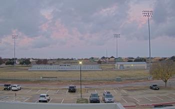 Weather camera view of Bluebonnet Elementary.