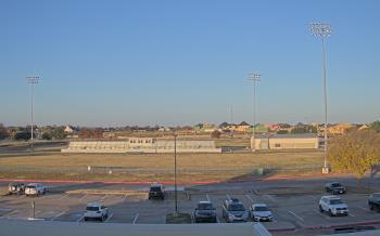Weather camera view of Bluebonnet Elementary.