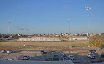 Weather camera view of Bluebonnet Elementary.