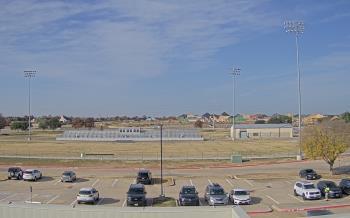 Weather camera view of Bluebonnet Elementary.