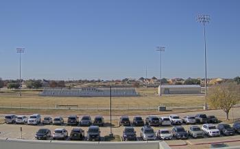 Weather camera view of Bluebonnet Elementary.