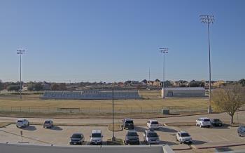 Weather camera view of Bluebonnet Elementary.