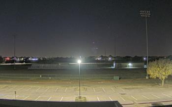 Weather camera view of Bluebonnet Elementary.