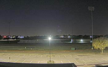 Weather camera view of Bluebonnet Elementary.