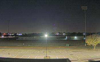 Weather camera view of Bluebonnet Elementary.