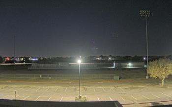 Weather camera view of Bluebonnet Elementary.