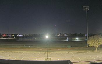 Weather camera view of Bluebonnet Elementary.