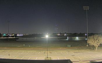 Weather camera view of Bluebonnet Elementary.