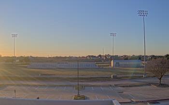 Weather camera view of Bluebonnet Elementary.