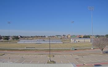 Weather camera view of Bluebonnet Elementary.