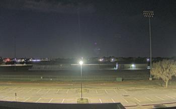 Weather camera view of Bluebonnet Elementary.
