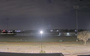 Weather camera view of Bluebonnet Elementary.