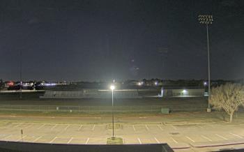 Weather camera view of Bluebonnet Elementary.