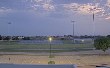 Weather camera view of Bluebonnet Elementary.