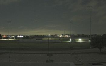 Weather camera view of Bluebonnet Elementary.